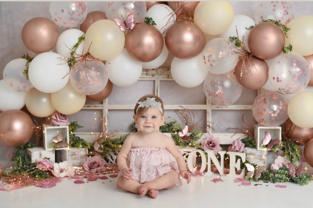 Mauve Bloomer Set